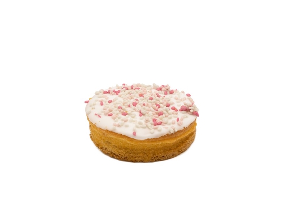 Geboorte koek roze