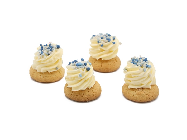 Geboorte luxe koek blauw