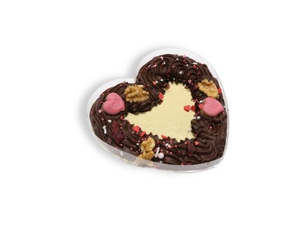 Chocolade hart puur in doosje